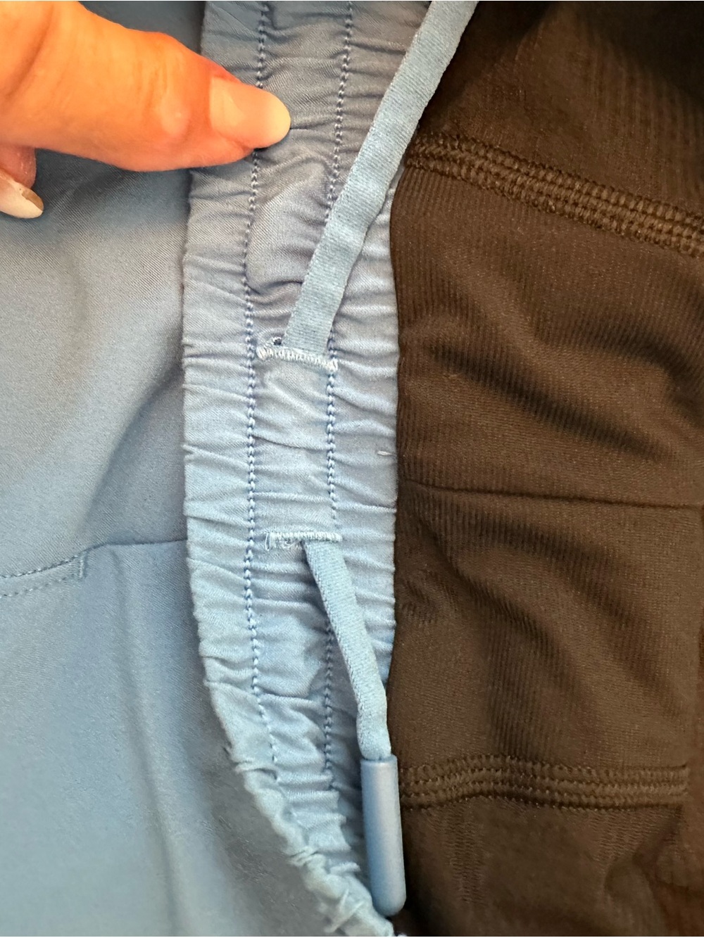 lululemon Men's Pace Breaker Shorts 9” Blue - Picture 4 of 6